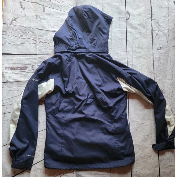 Columbia Interchange Men's Jacket With Removable Hoodie Missing Inner Liner - Picture 9 of 10